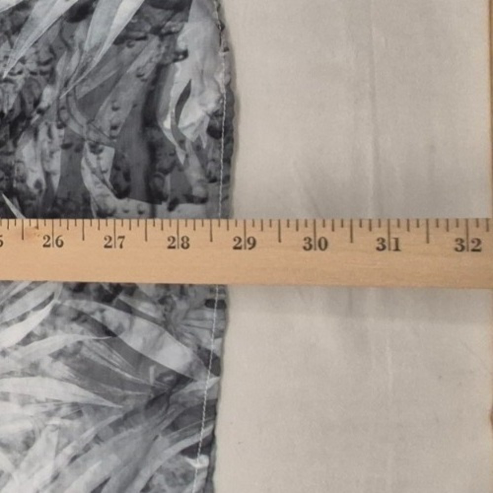 REEL Legends Men's black/gray floral print Shirt‎ Saltwater SS button up vented - Picture 13 of 16